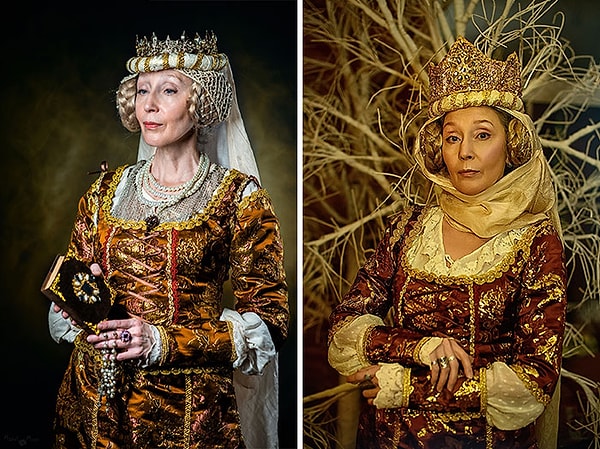 7. Марина сама создает реквизит и костюмы. Она не только шьет, но и бесплатно учит других