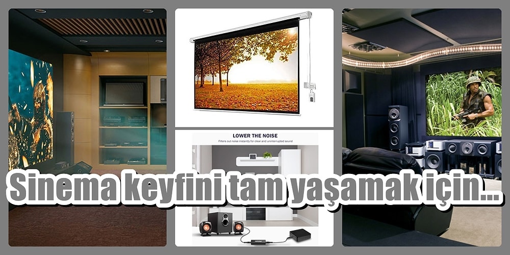Sinema Keyfini Evde Yaşamanız İçin Almanız Gereken 20 Ürün