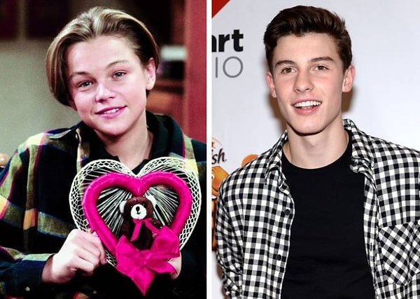 4. Леонардо Ди Каприо и Шон Мендес, 16 лет