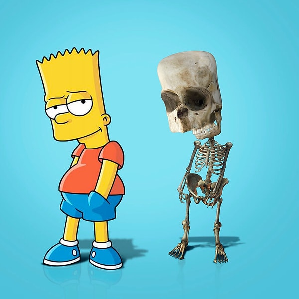 3. Барт Симпсон из "Симпсонов"