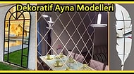 Evinizi Geniş ve Şık Gösterecek Birbirinden Güzel Ayna Modelleri ve Fiyatları
