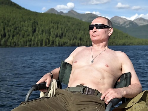 Vladimir Putin, Rusya'nın En Seksi Erkeği Seçildi