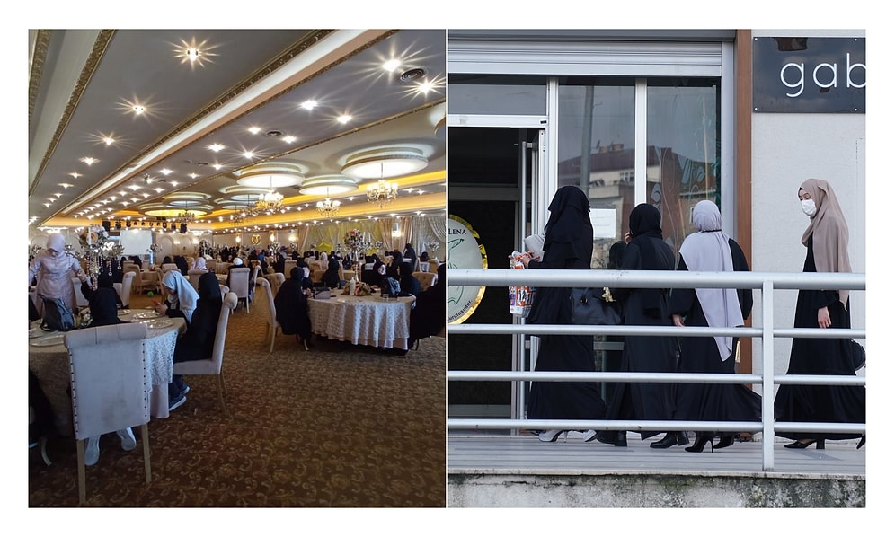 Korona Tedbirleri Hiçe Sayıldı: Cübbeli Ahmet'in Kızının Düğününe Çok Sayıda Kişi Katıldı