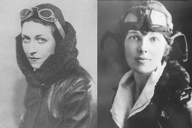 Amelia Earhart da onlardan biri. Kendisi ünlü bir pilot ve yazardı.  Atlantik üzerinde tek başına uçan ilk kadın havacı olarak tanınan Amelia bir anda ortadan kayboluyor.