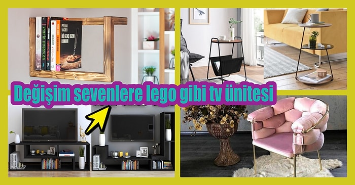 Yeni Baştan Düzüyoruz! Hem Gösterişli Hem de Uygun Fiyatlı 12 Salon Mobilyası