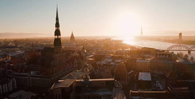 30. Riga, Letonya: