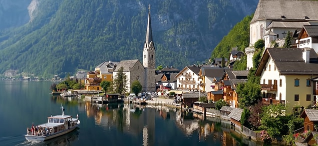 70. Hallstatt, Avusturya: