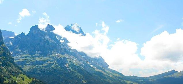 76. Eiger Dağı, İsviçre: