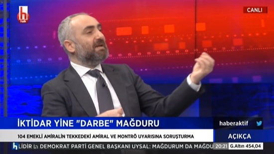 İsmail Saymaz: 'Emekli Teröristin Görüş İfade Etme Hakkı Var da Emekli Amiralin Yok mu?'