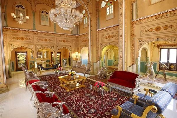 13. Raj Palace Maharajah’s Pavilion - Jaipur, Hindistan (122.000 Türk Lirası)