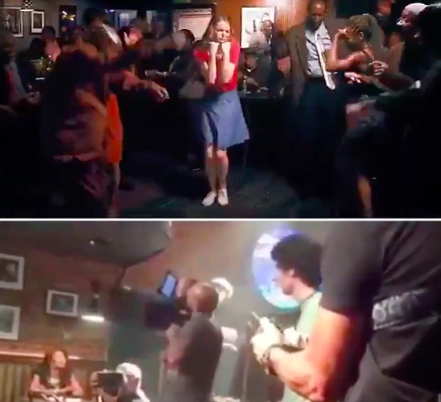 "La La Land" (2016) filmindeki bu sahnede, Emma Stone'nin dansını ve piyano çalan Ryan Gosling'i çekmek için yalnızca bir kamera kullanılmıştır.
