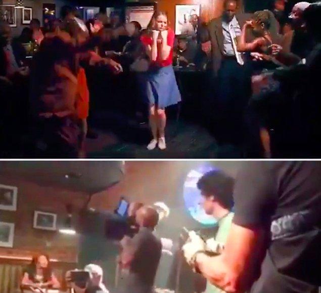 17. "La La Land" (2016) filmindeki bu sahnede, Emma Stone'nin dansını ve piyano çalan Ryan Gosling'i çekmek için yalnızca bir kamera kullanılmıştır.