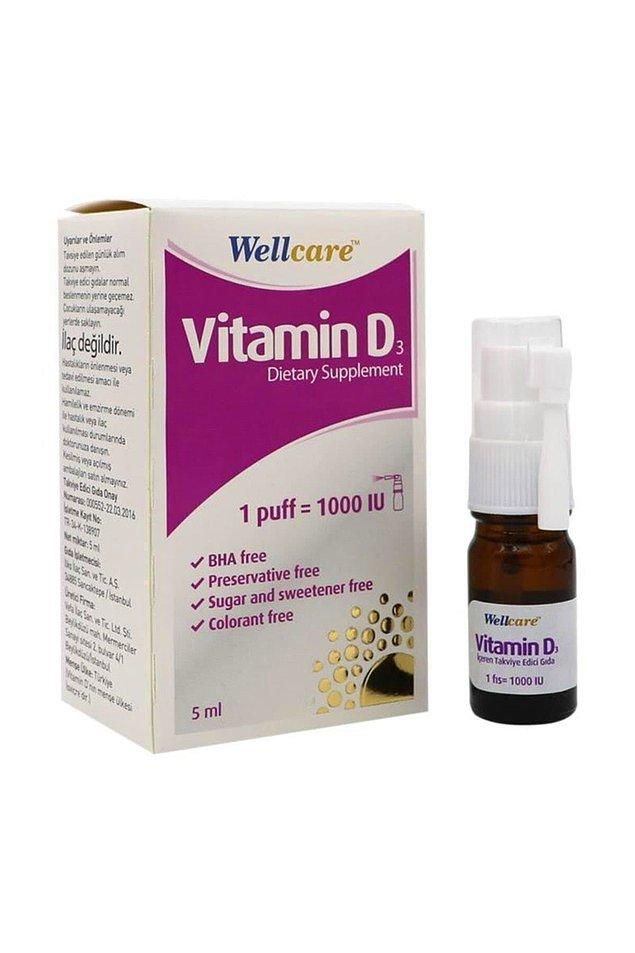 12. Güneş görmeyenlerin mutlaka kullanması gereken bir vitamin.
