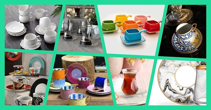 Görenleri Kıskançlıktan Çatlatacak En Güzel Çay ve Kahve Fincan Takımları