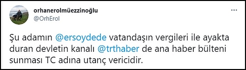 TRT Ana Haber Sunucusu Ersoy Dede'nin Sedat Peker'i Övdüğü Paylaşımlar Ortaya Çıktı!