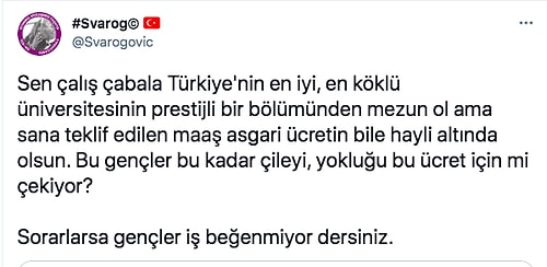 İşsiz Gençlerin İsyan ve Öfkesini Duymak İsteyen Cumhurbaşkanı Var mı Oralarda?