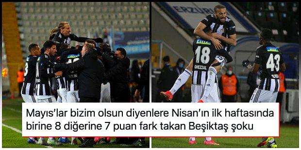 Kartal'dan Şampiyonluk İçin Dev Adım! Erzurum'dan 4 Gollü Galibiyetle Dönen Beşiktaş Farkı Açmaya Başladı
