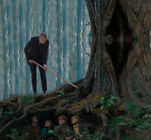 1. Çık oradan Bay Frodo.
