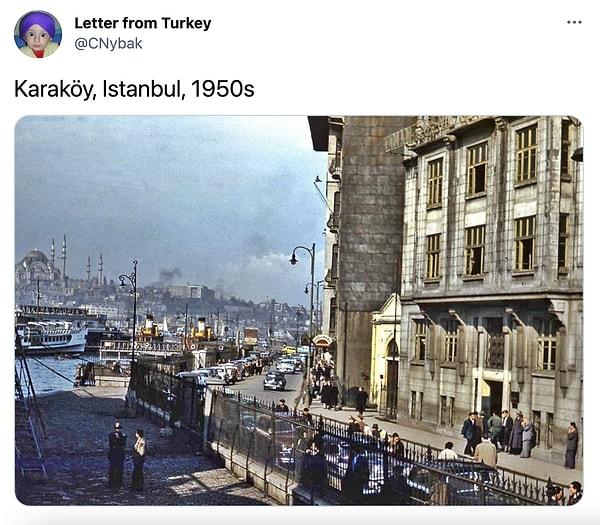 3. Karaköy, İstanbul, 1950'ler