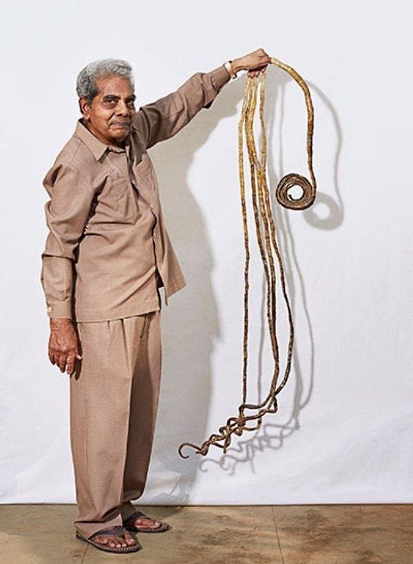 Kendisinden daha önce bu rekora sahip olan kişiyse Guinness’e göre 82 yaşındaki Shridhar Chillal.