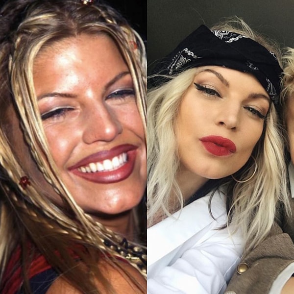 6. Ферги 20 лет назад и в наши дни: