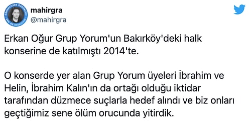 Cumhurbaşkanı Sözcüsü Kalın'ın Türküsünün Düzenlemesini Yapan ve Gitarıyla Eşlik Eden Erkan Oğur Gündemde