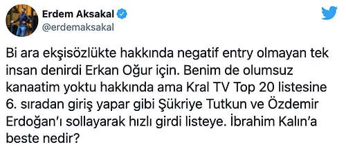 Cumhurbaşkanı Sözcüsü Kalın'ın Türküsünün Düzenlemesini Yapan ve Gitarıyla Eşlik Eden Erkan Oğur Gündemde