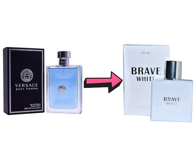 4. Erkeklerin çokça tercih ettiği Versace Pour Homme yerine Farmasi Brave White kullanabilirsin.