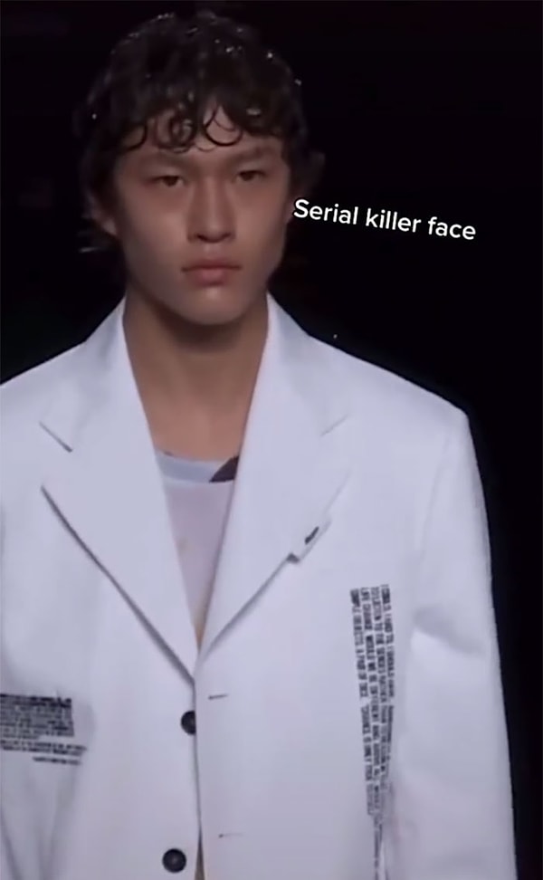 Лицо серийного убийцы