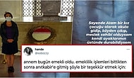 Emekliliği Sonrası Ata'sına Teşekkür İçin Soluğu Anıtkabir'de Alan Annenin Notu Herkesi Duygulandırdı