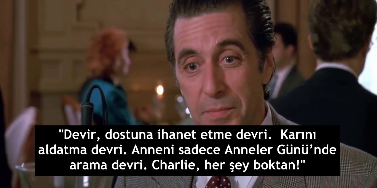 Efsane 81 Yasinda Kendine Ozgu Muhtesem Bir Karizmasi Olan Al Pacino Ile Efsanelesmis 14 Unutulmaz Replik Onedio Com