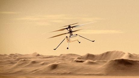 🚁 NASA'nın Mars'taki Helikopteri 'Ingenuity' Başarıyla Uçtu!
