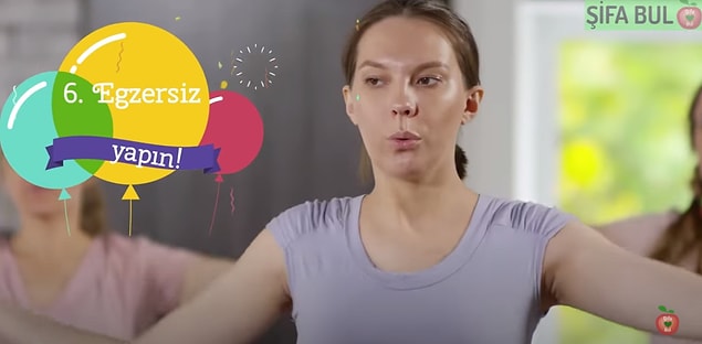 6. Doktorunuzun onayını aldıktan sonra hafif egzersizler yapmanın pek çok faydası var. Hafif kardiyo, yoga ve hamile pilatesi en uygun olanları.