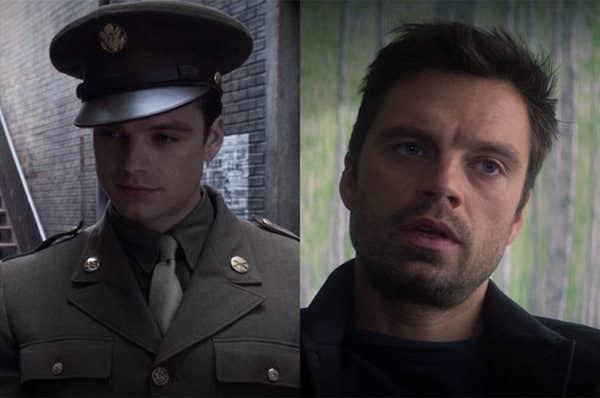 12. Sebastian Stan, İlk Yenilmez: Kaptan Amerika (2011) filminde ve The Falcon and the Winter Soldier (2021) mini dizisinde Bucky Barnes rolünde.