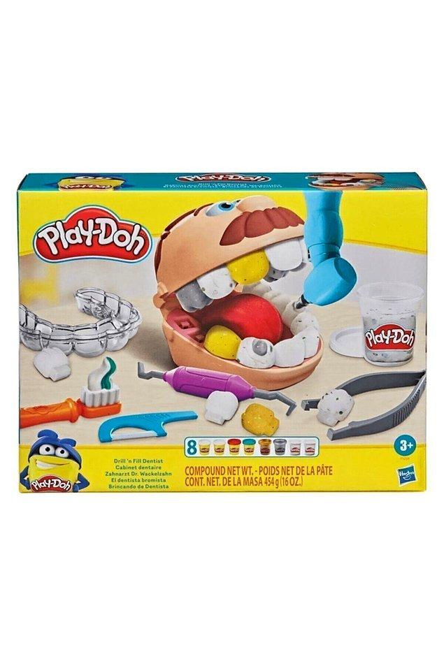 18. Play Doh hamur setlerinin hepsi ayrı güzel... Bu dişçi seti ise çocukların favorisi.