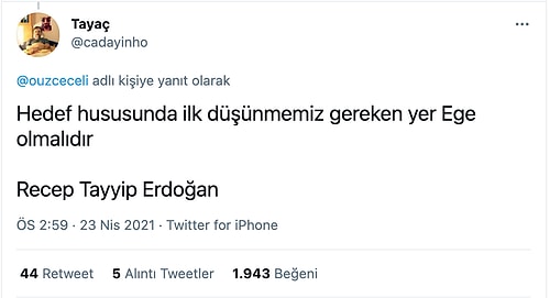 Tayyip Erdoğan'ın Paylaştığı Kendi Sözü Atatürk'ün Sözüne Oldukça Benzeyince Goygoycuların Diline Düştü