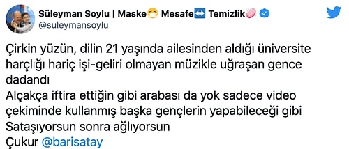 Soylu ve Atay Sosyal Medyada Atıştı: 'Odanda Fotoğraf Çektirenleri Öğrenseydin Her Suçluyla Anınız Olmazdı'