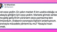 Yasak Gününde Markete Arabasıyla Gittiği İçin Ceza Yazılan Kullanıcının Paylaşımı İnsanları İkiye Böldü