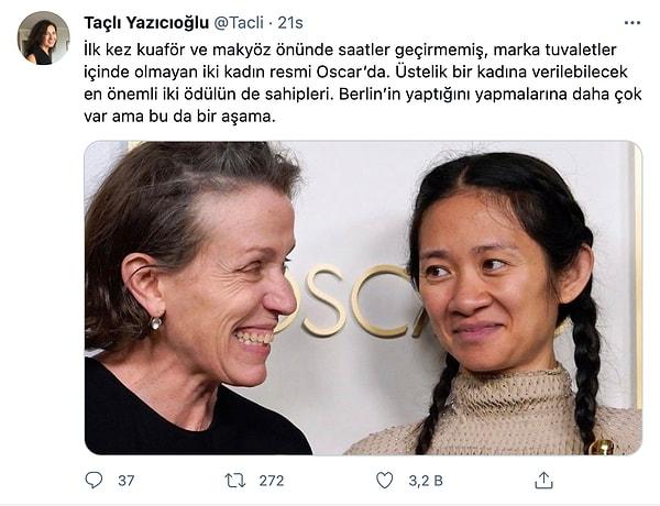 Yazar Taçlı Yazıcıoğlu da bu durumun ne kadar hoş olduğunu düşünerek tartışmayı Twitter kullanıcılarına taşıdı.
