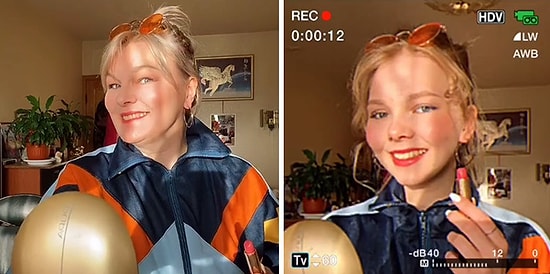 В TikTok появился новый тренд, где старшее поколение возвращается в 90-е с помощью эффекта, чтобы показать схожесть родителей и детей