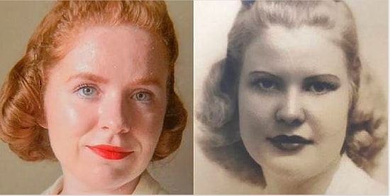 Люди повторяют старые фотографии из семейных альбомов, и вот 18 самых душевных из них