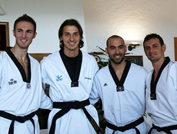 1. Zlatan Ibrahimović - Taekwondo