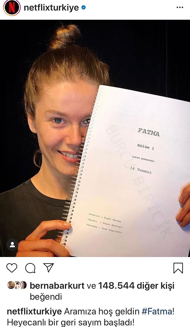 Takip edenler bilir geçtiğimiz sene Netflix, Instagram hesabından "Fatma" dizisi için geri sayım başlatmıştı. Biz de heyecanla diziyi bekliyorduk.