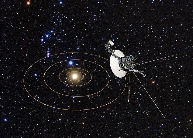 2. 2018 itibarıyla hem Voyager 1 hem de Voyager 2 uzayda kendi kendilerine uçuyor. İnsanlığa ne olursa olsun, yarın nükleer bir patlamada hepimiz yok olsak bile, hala yıldızların arasında süzülen o iki parçamız keşfedilmeyi bekliyor olacak.