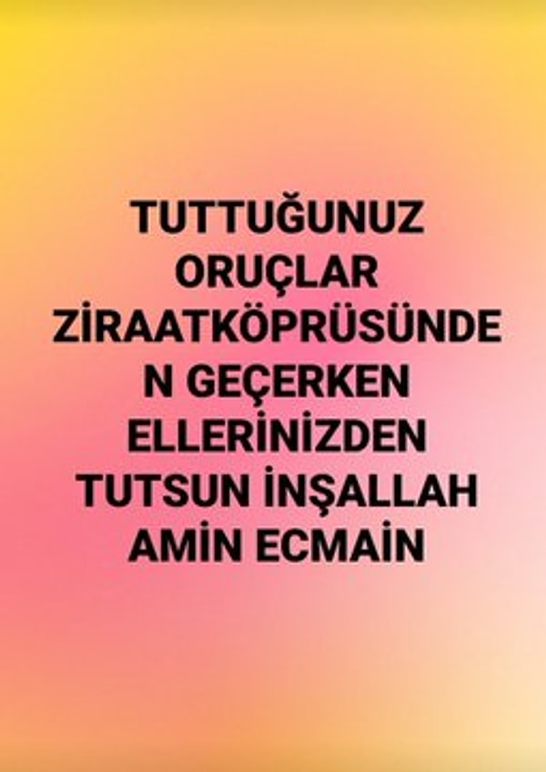 1. Emekli maaşını almaya giderken uğrarız, şimdiden teşekkürler...