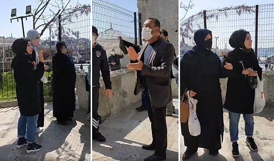'Kadınlar Camiye Giremez' Diyerek Genç Kadının ve Annesinin Camiye Girmesini Engelleyen Erkek