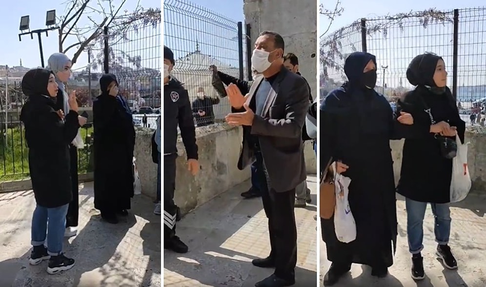 'Kadınlar Camiye Giremez' Diyerek Genç Kadının ve Annesinin Camiye Girmesini Engelleyen Erkek