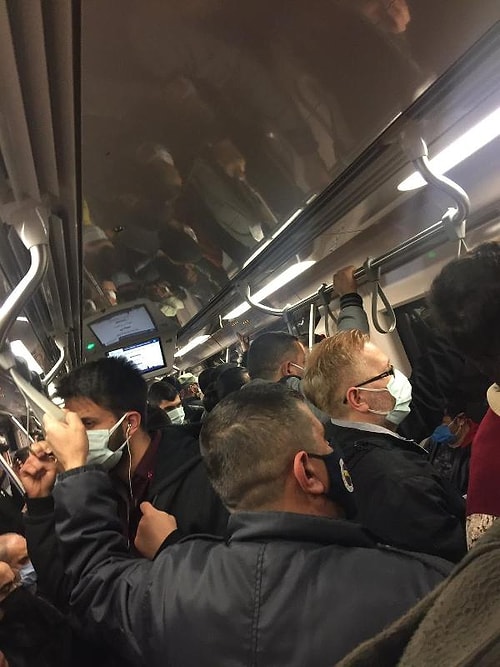 'Tam' Olmamış Sanki! Yasakların İlk Gününde İstanbul'da Trafikte ve Toplu Taşımada Yoğunluk Dikkat Çekti