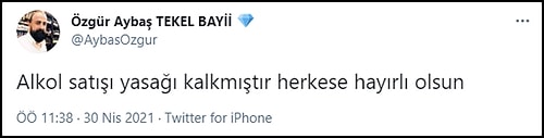 Bakanlık, Valiliğin Açıklamasını Retweetledi: 'Alkol Satışı Kısıtlaması 81 İlde Devam Etmektedir'