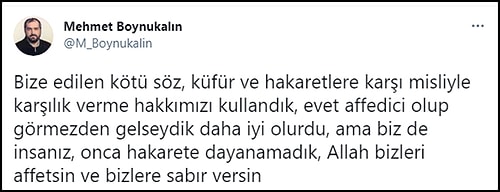 Mehmet Boynukalın Reaksiyon Çeken 'Pamuk' İletisinin Akabinde Özür Diledi: 'Biz de İnsanız'